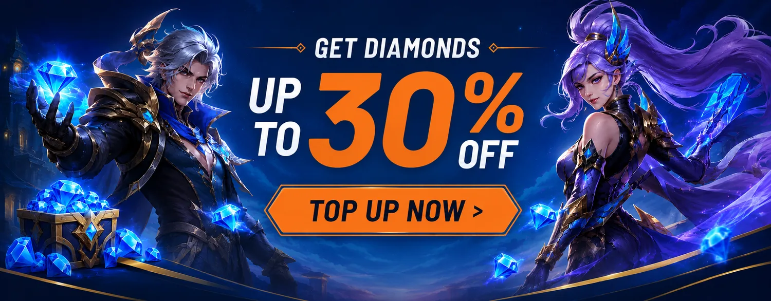 GAMIVO - get Mobile Legends diamonds, up to 30% off top-ups